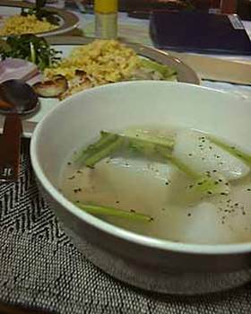 かぶのあったかスープ