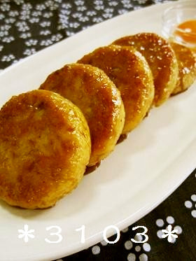 *凍り豆腐で節約ヘルシー照り焼きつくね*