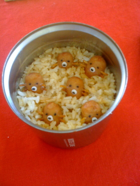リトルもぐらさんべんと。*キャラ弁*