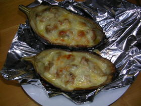 なすのチーズ焼き