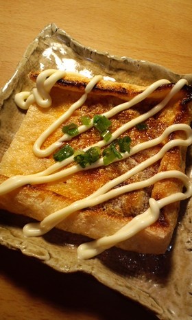 ◆簡単、サクサク油揚げのおつまみ♪
