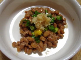 いつもの納豆♥ショーガで変身！