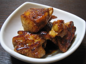 鶏肉のにんにく味噌焼き