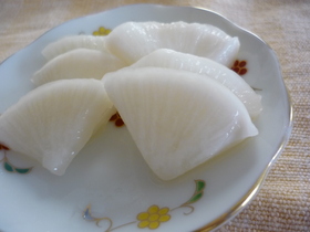 母から教わった☆大根のお漬け物