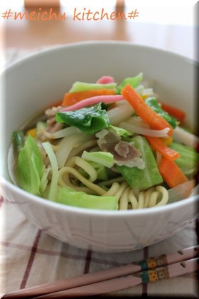 簡単～♪ちゃんぽんうどん♪