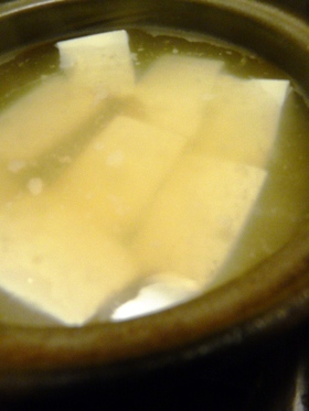 塩麹さんde湯豆腐