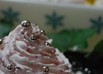 綺麗なピンクの苺クリーム