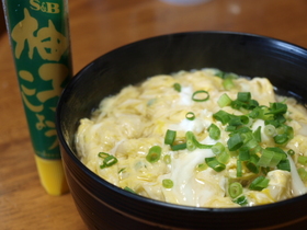 うどんに柚子胡椒♪