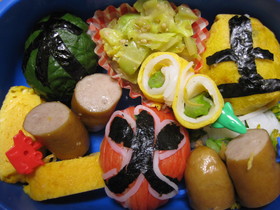 キャラ弁☆シンケンジャーおにぎり