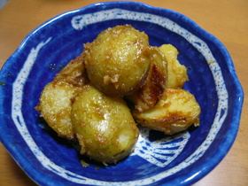 新じゃが味噌いため