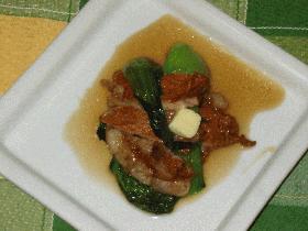 豚肉の紅茶煮　～チンゲンサイとともに～