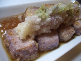 揚げ出し豆腐＾ｗ＾