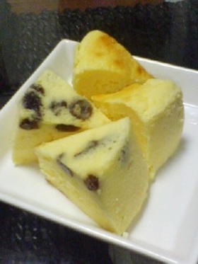 ヨーグルトで、なんちゃってチーズケーキ☆