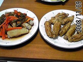 カリカリ！手羽中のから揚げ