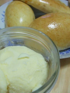 余った生クリームで★簡単手作りバター