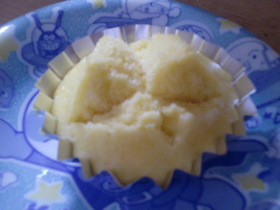 おちびのチーズ蒸しパン