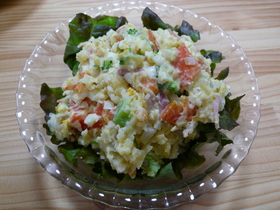 レンジで簡単!むーにぃ家のポテトサラダ
