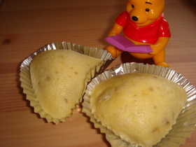 ホットケーキミックスで♪チョコ蒸しパン❤