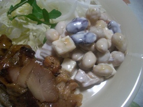 お豆マヨネーズ