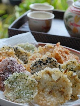 お家で☆サクサク★揚げせんべい