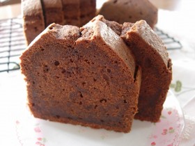 ☆しっとり♪カフェモカパウンド☆
