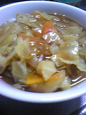 野菜たっぷりカレーうどん