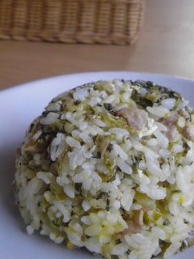 簡単パラっと高菜チャーハン♪