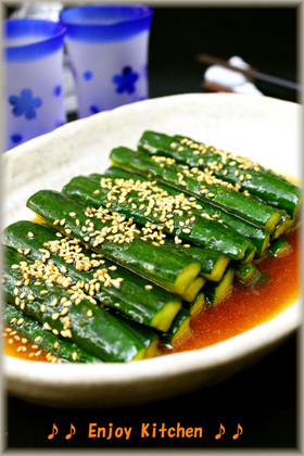 ポリポリ止まらない！きゅうりの中華風漬物