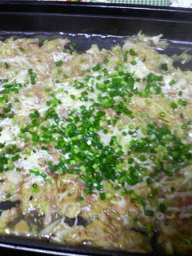 簡単！もんじゃ焼き♪