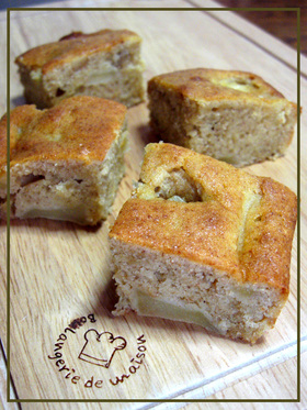 * 林檎と胡桃のカントリーケーキ *