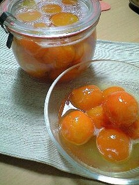 金柑の甘露煮