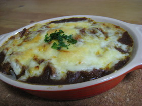 余ったカレーで♪焼きカレー