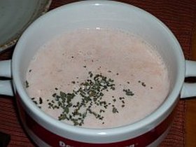 トマトのミルクスープ