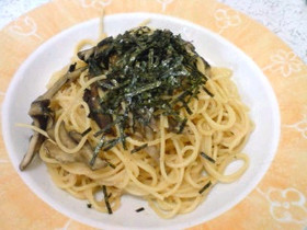 超簡単★和風たらこ＆きのこパスタ