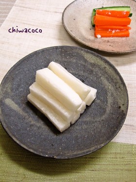 塩麹さんで山芋の漬物♪
