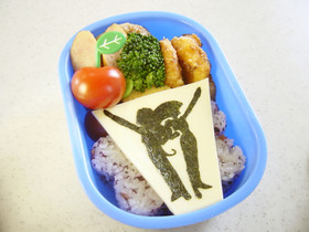 ムサシ&コジロウ☆お弁当(キャラ弁)
