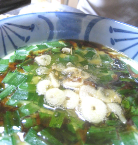 中華風ニラ茶碗蒸し