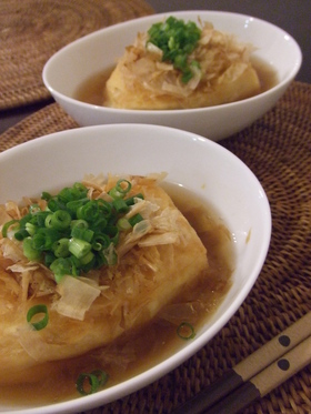 ☆簡単！サクふわ揚げ出し豆腐☆