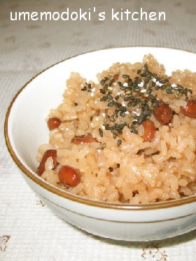 炊飯器で簡単に☆お赤飯
