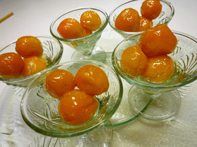 金柑の甘煮