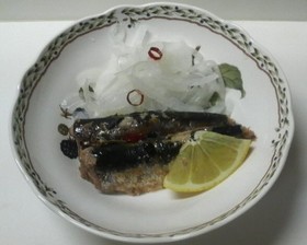 すぐ出来る圧力鍋でオイルサーディン改良版