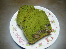 混ぜるだけ！抹茶と金時豆のパウンド♡