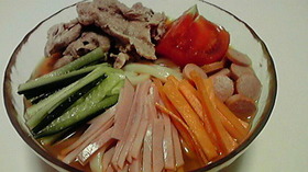 簡単！卵★冷やしうどん