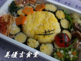 お弁当に♪お花ごはん