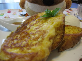 ３つの材料でヘルシーフレンチトースト