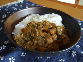 簡単！野菜いっぱいキーマカレー♪