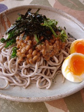 ぶっかけ♡ 納豆そば