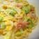 ベーコンとキャベツのクリームパスタ ベーコンとキャベツのクリームパスタ