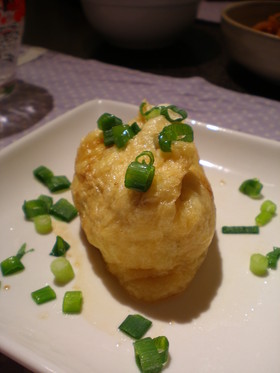 新玉ねぎの巾着