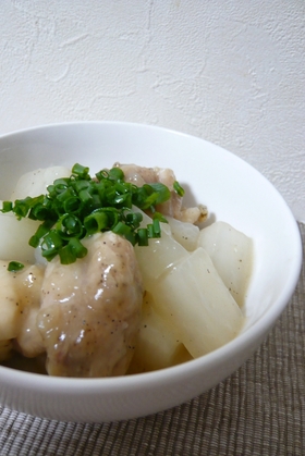 鶏と大根のとろとろ塩煮